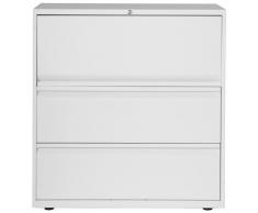 BISLEY LATERAL FILE Hängeregisterschrank mit 2 HR-Schubladen und 1 Flippertür, 100cm breit