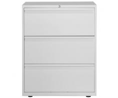 BISLEY LATERAL FILE Hängeregisterschrank mit 3 HR-Schubladen, 80cm breit