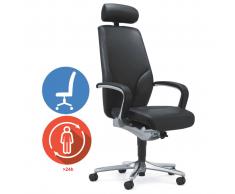 giroflex ADAPT 60-9878 24h-Drehsessel mit Komfortpolster und Kopfstütze