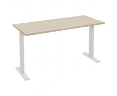 TREND PUR Schreibtisch mit T-Fuß-Gestell, rechteckig, 140x60cm
