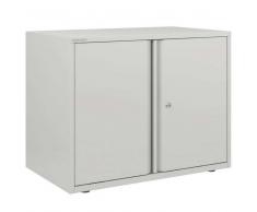BISLEY ESSENTIALS 2-OH Flügeltürenschrank, 100cm breit, 73cm hoch