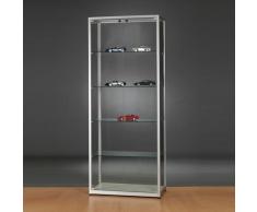 WMS Glasvitrine mit Flügeltüren b80xt40xh198,4cm