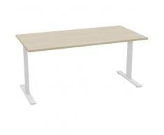 TREND PUR Schreibtisch mit T-Fuß-Gestell, rechteckig, 160x80cm