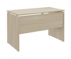 TREND PUR Schreibtisch mit Wangengestell, rechteckig, 120x60cm