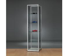 WMS Glasvitrine mit Flügeltür b50xt50xh198,4cm