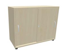 GERAMÖBEL PRO 2-OH Schiebetürenschrank, 100cm