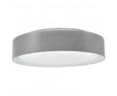 40137 LED-Deckenleuchte, 47cm, silber, Metall-Schirm, LED Modul 24W
