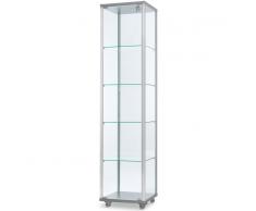 IDEA Glasvitrine mit Flügeltür b41,7xt41,7xh183cm