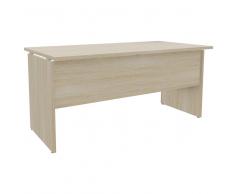 TREND PUR Schreibtisch mit Wangengestell, rechteckig, 160x80cm
