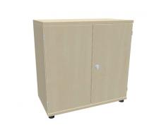 GERAMÖBEL PRO 2-OH Flügeltürenschrank, 80cm
