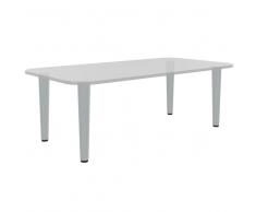 TREND PLUS Loungetisch aus Glas, 116x60x39,6cm