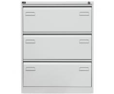 BISLEY LIGHT Hängeregisterschrank, 2bahnig, 3 Schubladen
