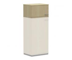 WORK 1-OH Aufsatz-Flügeltürschrank, Aktenschrank, 60cm breit