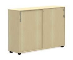 WORK 3-OH Schiebetürenschrank, Aktenschrank, 120cm breit