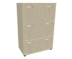 GERAMÖBEL PRO 3-OH Hängeregisterschrank, 80cm