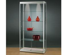 MPC Glasvitrine mit Schiebetüren und LED-Beleuchtung, b100xt40xh200cm