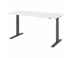 EXPRESS XMKA Sitz-Steh-Tisch, Gestellfarbe graphit, b180xt80cm