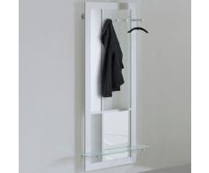 ACTO Designgarderobe mit Fachboden und 4 Kleiderhaken, b72,5xt23xh185cm