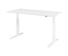 EXPRESS XMKA Sitz-Steh-Tisch, Gestellfarbe weiß, b160xt80cm