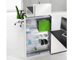 WORK Ablagekorb mit Einlage für 12 CDs (298mm) für Orgatower