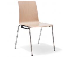 giroflex 151-2504 Stapelstuhl mit Holzschale