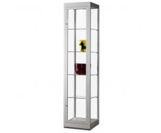 V8-500 Glasvitrine staubdicht b50xt50xh200cm