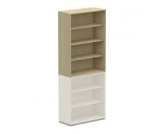 WORK 4-OH Aufsatz-Regalschrank, Aktenregal, 100cm breit