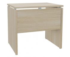TREND PUR Schreibtisch mit Wangengestell, rechteckig, 80x60cm