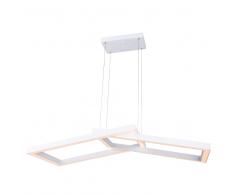 BALANCE LED-Pendelleuchte, weiss Stahl