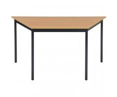 BISLEY MULTI DESKING Mehrzwecktisch, Trapez, Höhe 74cm