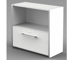 FORM 4 Sideboard mit 1 Hängeregisterschublade 2-OH, 80cm breit