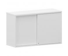 MDD Aufsatzschrank mit Schiebetür, 2-OH, b120xt43xh75cm