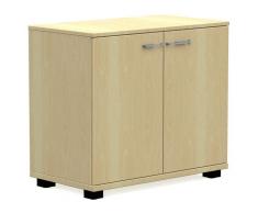 WORK 1,5-OH Flügeltürenschrank, Aktenschrank, 80cm breit