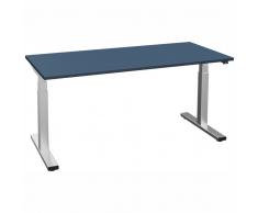 LEVEL 2.0 höhenverstellbarer Schreibtisch, Laminat Beschichtung, rechteckig, 70cm tief