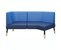 TEPEE 2-Sitzer Ecksofa 135°+90°, zur einseitigen Verbindung oder freistehend, rechte Version
