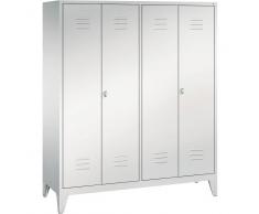 C+P Garderobenschrank mit paarweise zueinanderschlagenden Türen, b159xt50xh185cm