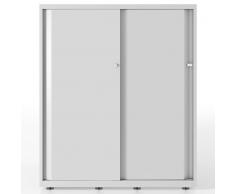 BISLEY GLIDE II Schiebetürenschrank, b100xt47xh152cm