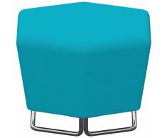 HEXA PUFA Sitzhocker in Hexagon-Form, b58xt58xh46cm