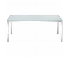 TUTTI Loungetisch mit 4-Fuß-Gestell, Tischplatte aus Glas, b110xt55xh45cm