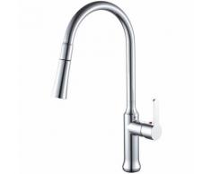Küche Wasserhahn Einhebel Spültischarmatur Mischbatterie umstellbar Auslaufstrahl