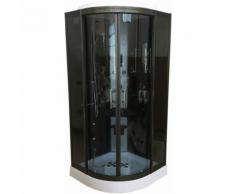 Duschkabine mit Hydromassagesäule NEU Modell Vancouver 100 x 100cm