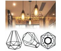 Abcrital - Vintage Metall Lampenschirm Deckenschirm Lampe DIY Lampenschirm Industrielampe