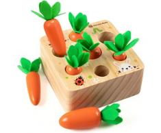 Betterlife - Babyspielzeug 1 Jahr Holzspielzeug Sortierspiel Feinmotorik Montessori Spielzeug