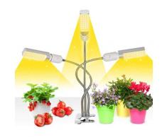 150W Pflanzenlampe, Wachsende Pflanzenlampe, Vollspektrum-Wachstumslicht, Pflanzenlampe mit 3H / 6H