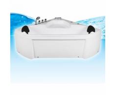 Whirlpool Pool Badewanne Eckwanne Wanne A1402N-SC 135x135 mit Reinigungsfunktion
