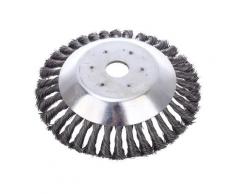 150mm geknoteter konischer Draht-Freischneiderkopf für Rasenmäher - Metall-Unkrautdeck für