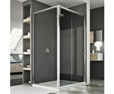Replay Duo 1 Tür Duschkabine 140x75 CM H185 Klarglas