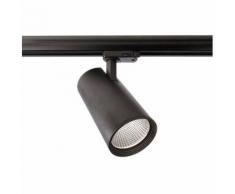 LED Strahler Luna 3-Phasen Schienensystem in Schwarz-matt 30W 2210lm 4000K EEK A [Spektrum A++ bis