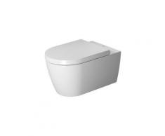 Duravit Wand-WC-set me by Starck,rimless,durafix TS,weiß,inkl.WC-Sitz mit Absenkautomatik, 45 x 1