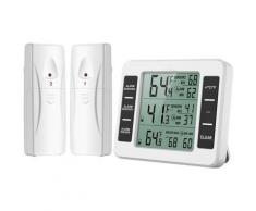 Kühlschrank-Thermometer, digitales Alarm-Gefrierschrank-Thermometer, drahtloses